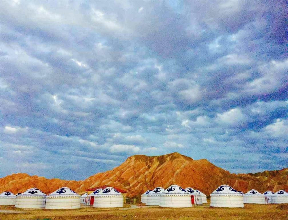 Kaoshan Tent Zhangye Exterior photo