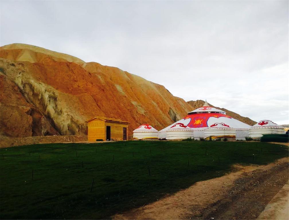 Kaoshan Tent Zhangye Exterior photo