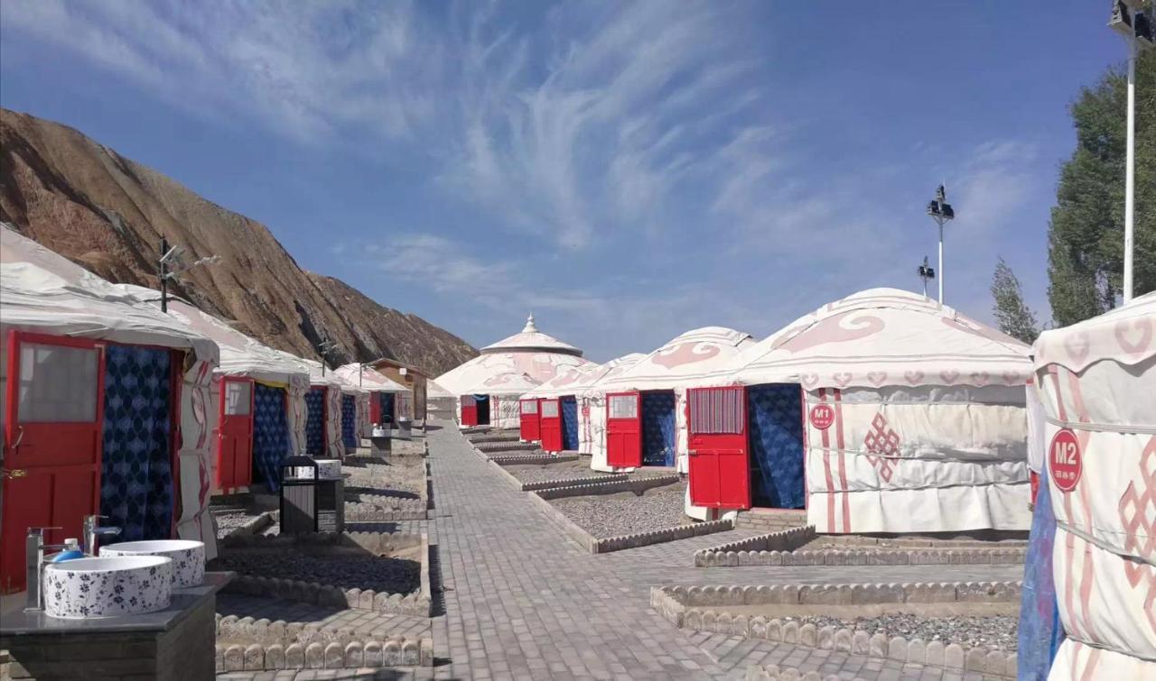 Kaoshan Tent Zhangye Exterior photo